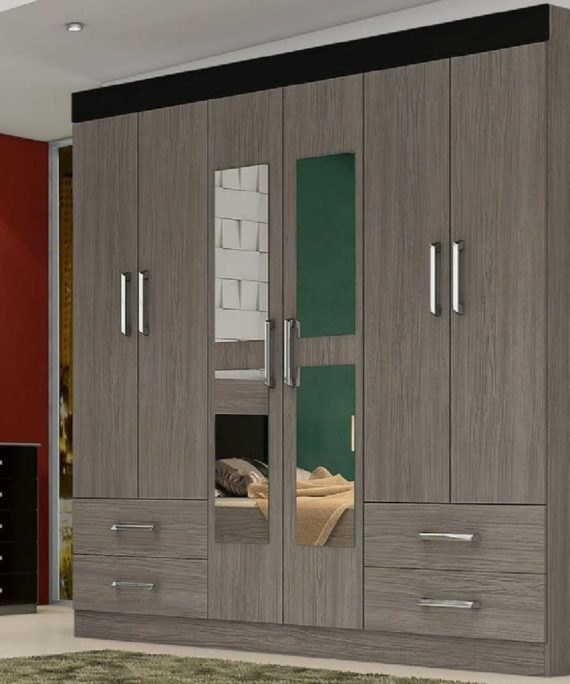 6 door wardrobe